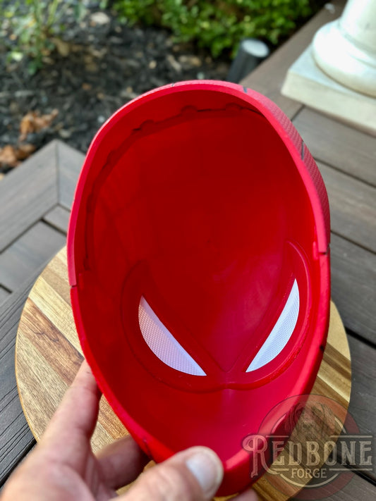 Red & Black Mutant Alien Web Slinger Mask