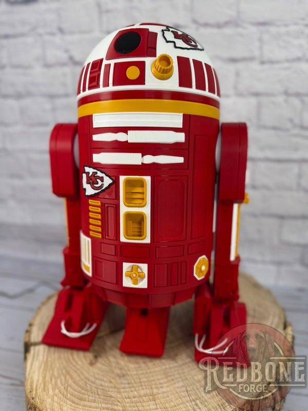 Kansas City Chiefs R2D2 3D Printed Droid