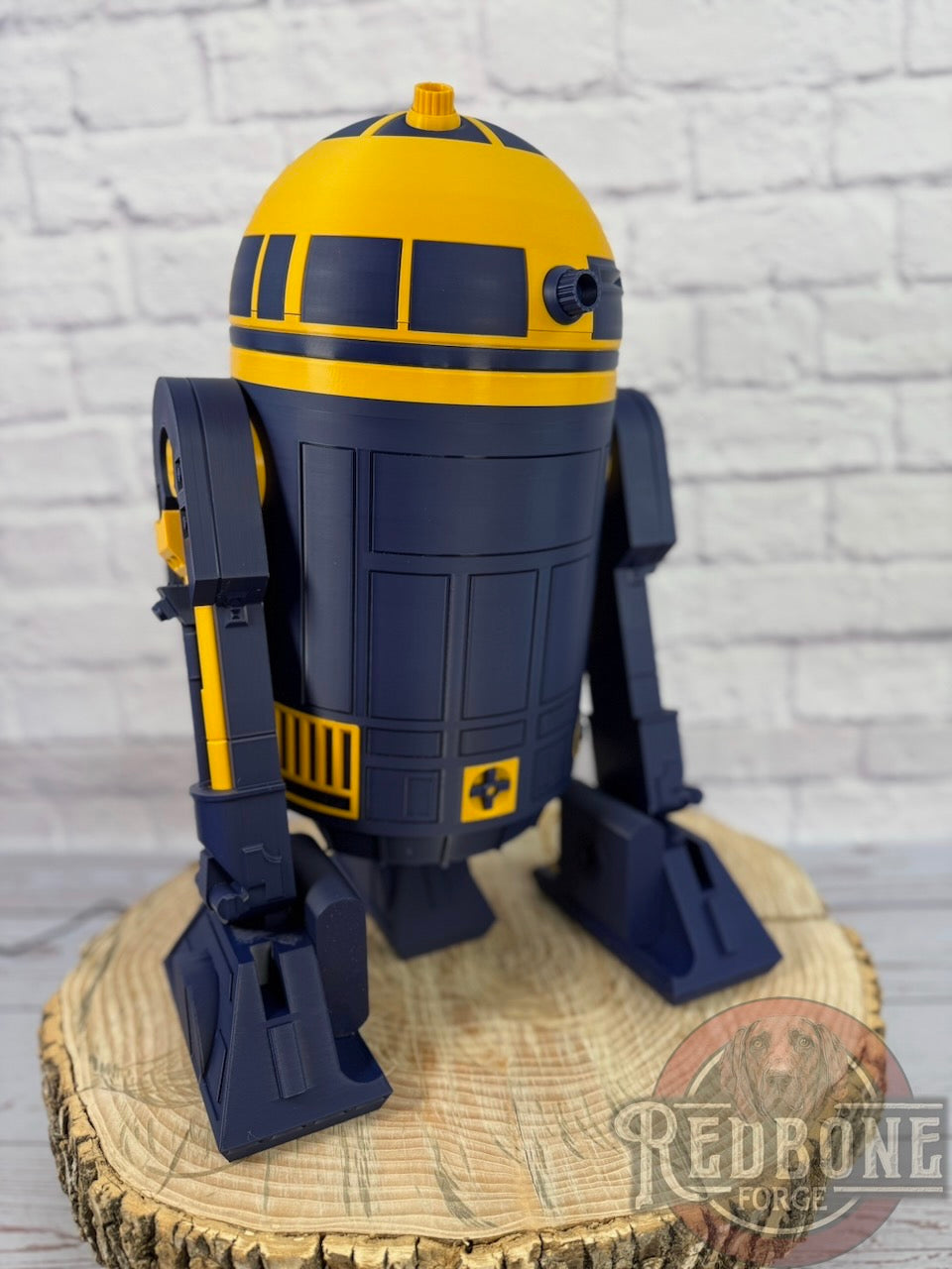 Michigan Wolverines R2 3D Printed Helmet