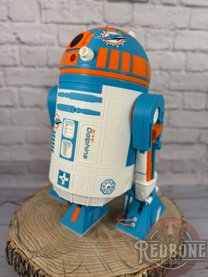 Miami Dolphin -Inspired R2 Astromech Droid