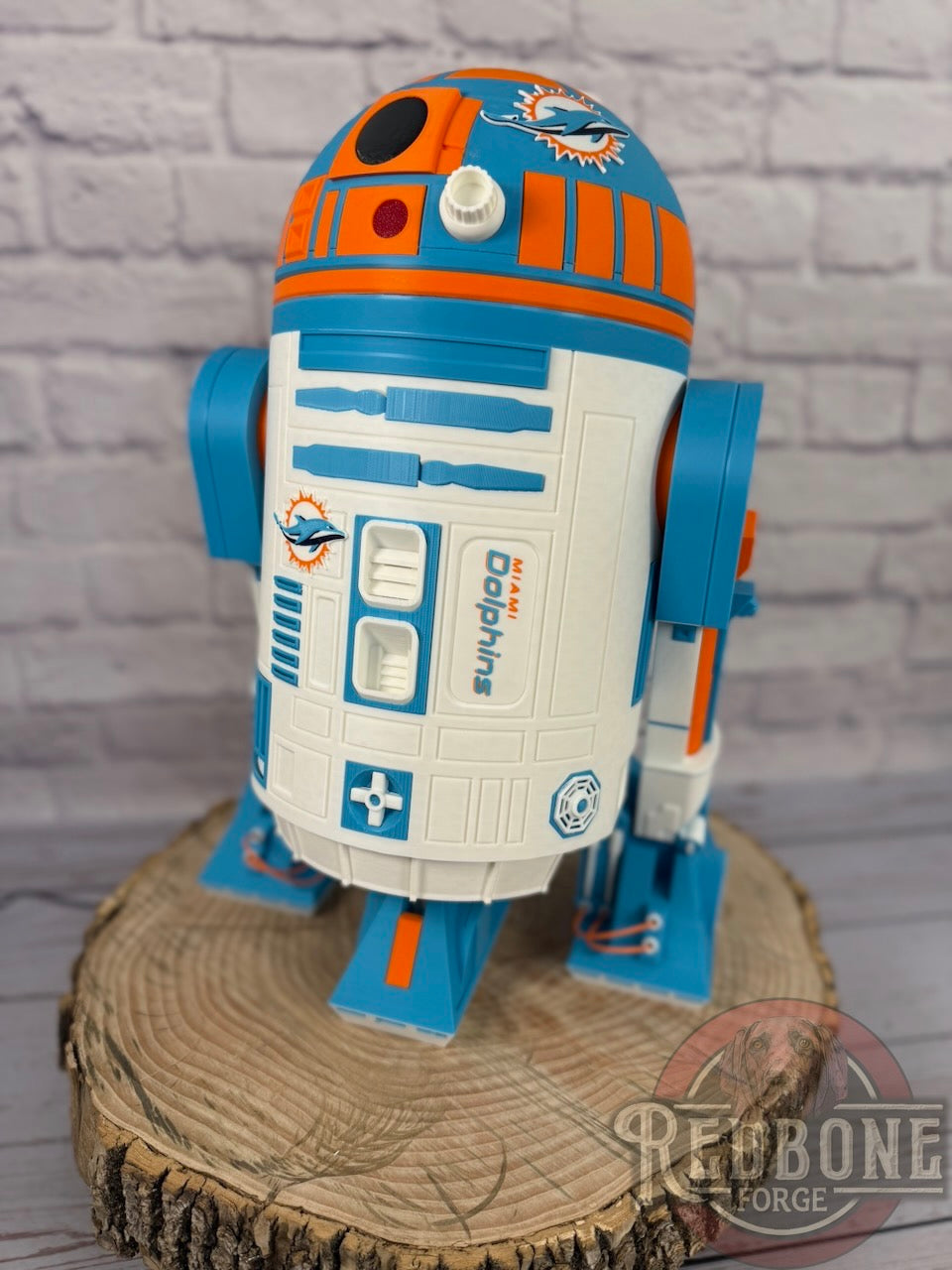 Miami Dolphin -Inspired R2 Astromech Droid