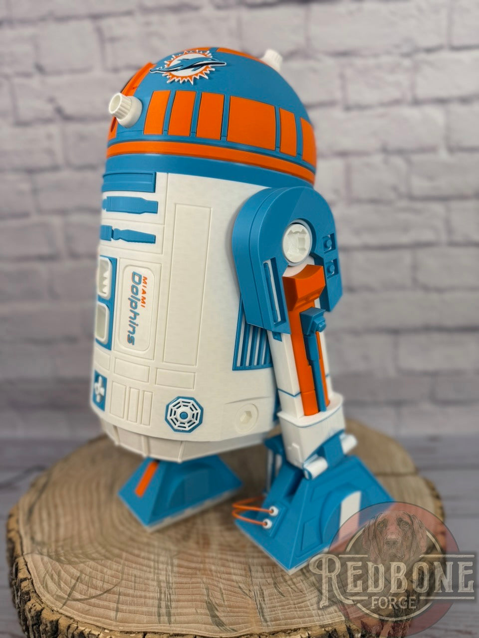 Miami Dolphin -Inspired R2 Astromech Droid