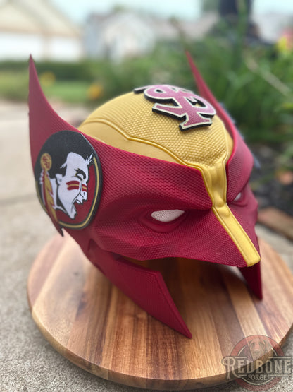 Florida-Inspired Gold & Garnet Mutant Cowl