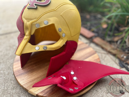 Florida-Inspired Gold & Garnet Mutant Cowl