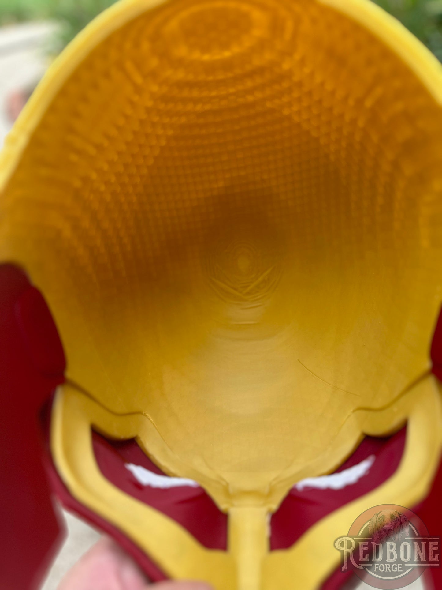 Florida-Inspired Gold & Garnet Mutant Cowl