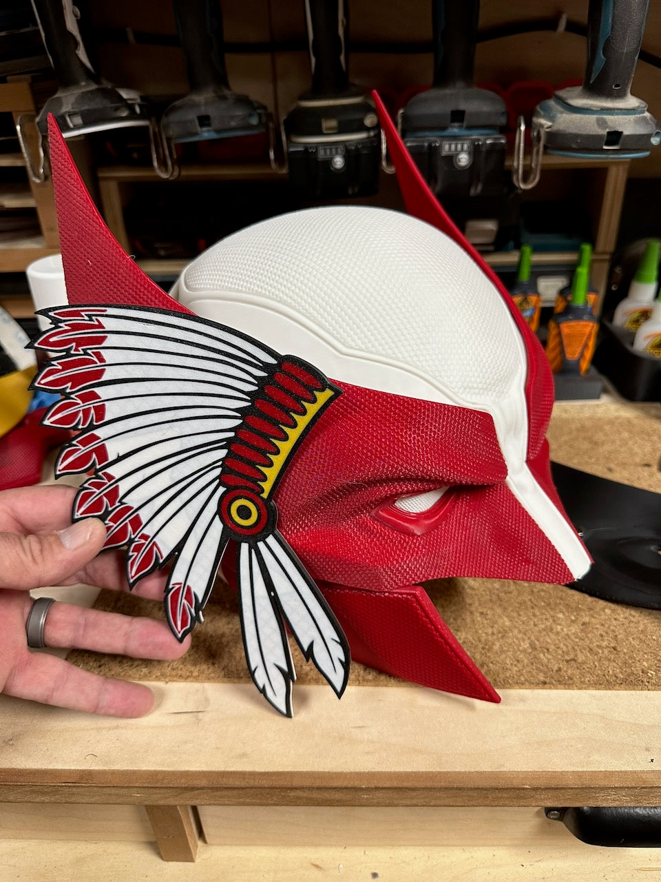 Custom Themed Mutant Cowl Wearable 3D Printed Helmet