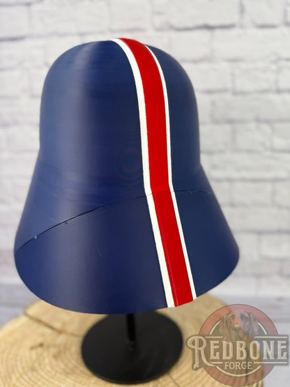 Patriots -Inspired Red, White, & Blue Lord Vader Helmet