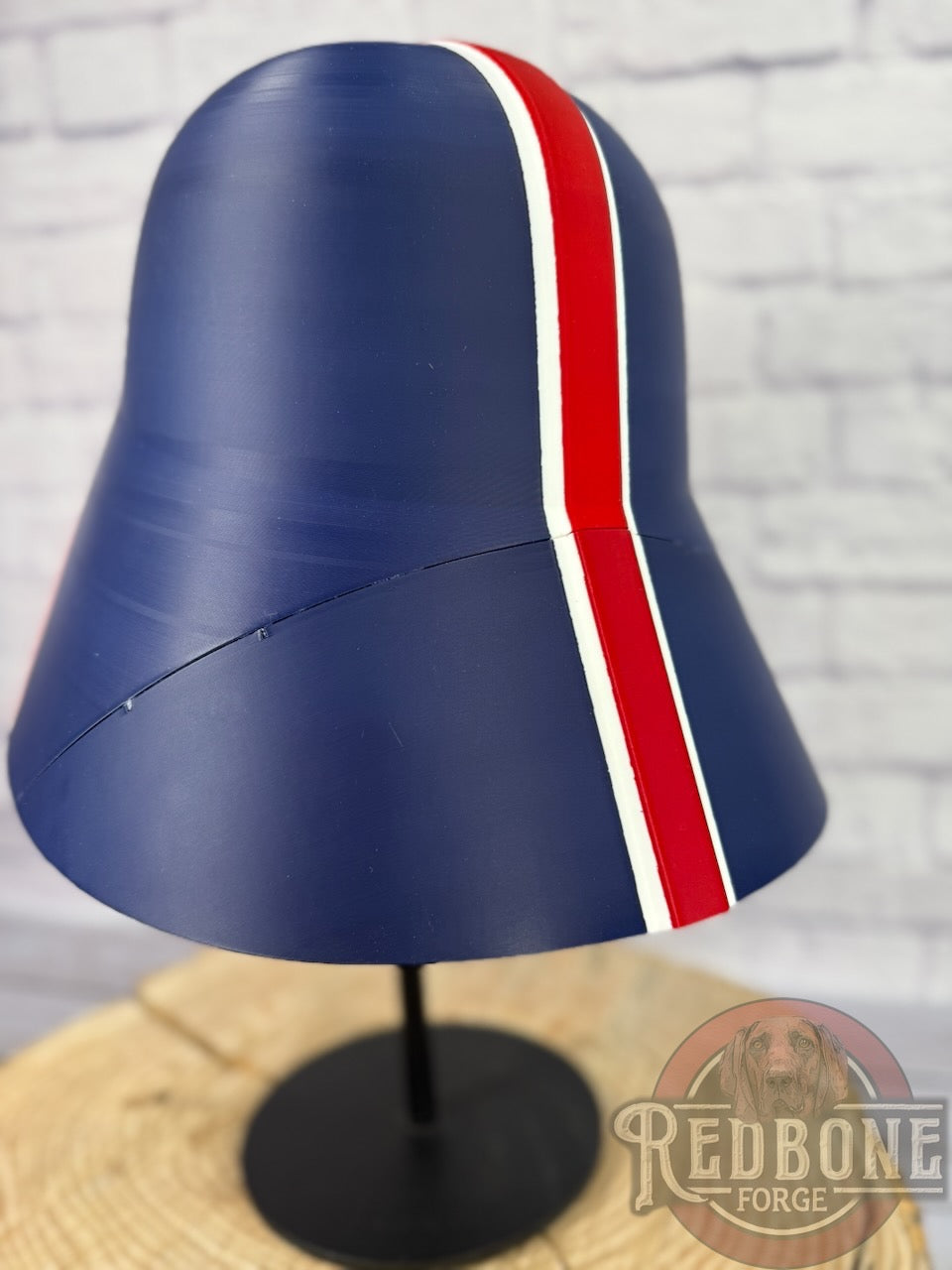 New York Giants-Inspired Red, White, & Blue Lord Vader Helmet