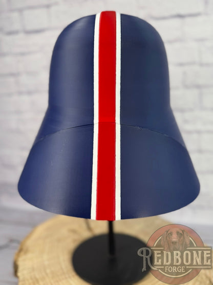 New York Giants-Inspired Red, White, & Blue Lord Vader Helmet