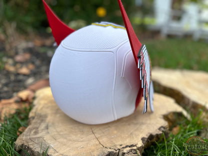 KC-Inspired Red & Black Headdress Mutant Cowl