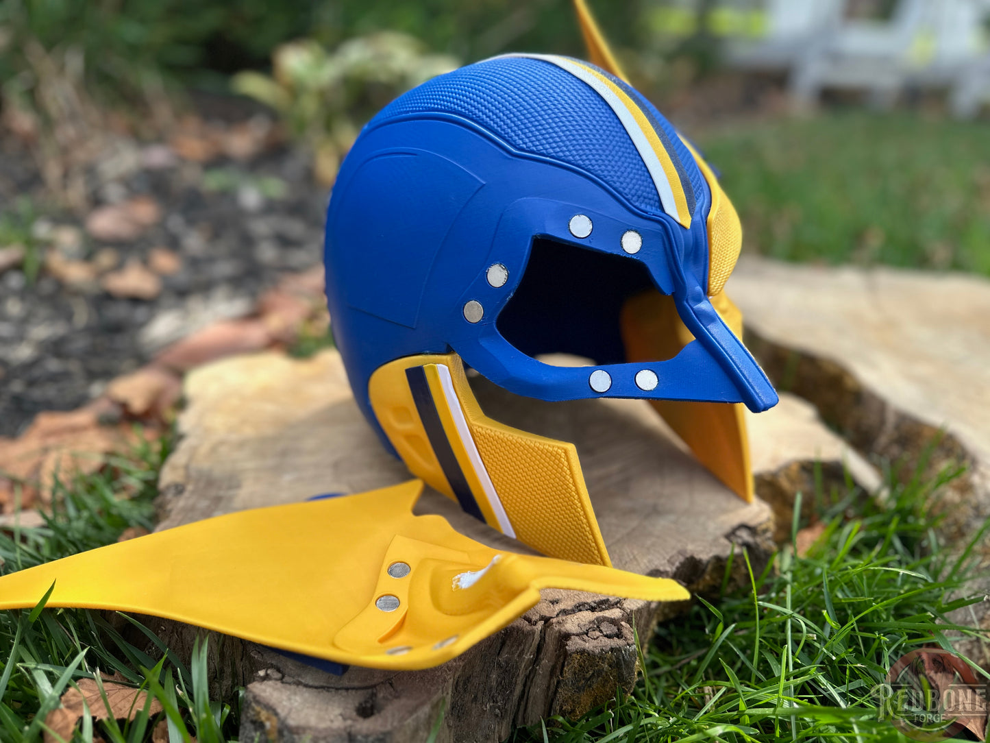 St. Louis-Inspired Yellow & Blue Mutant Cowl