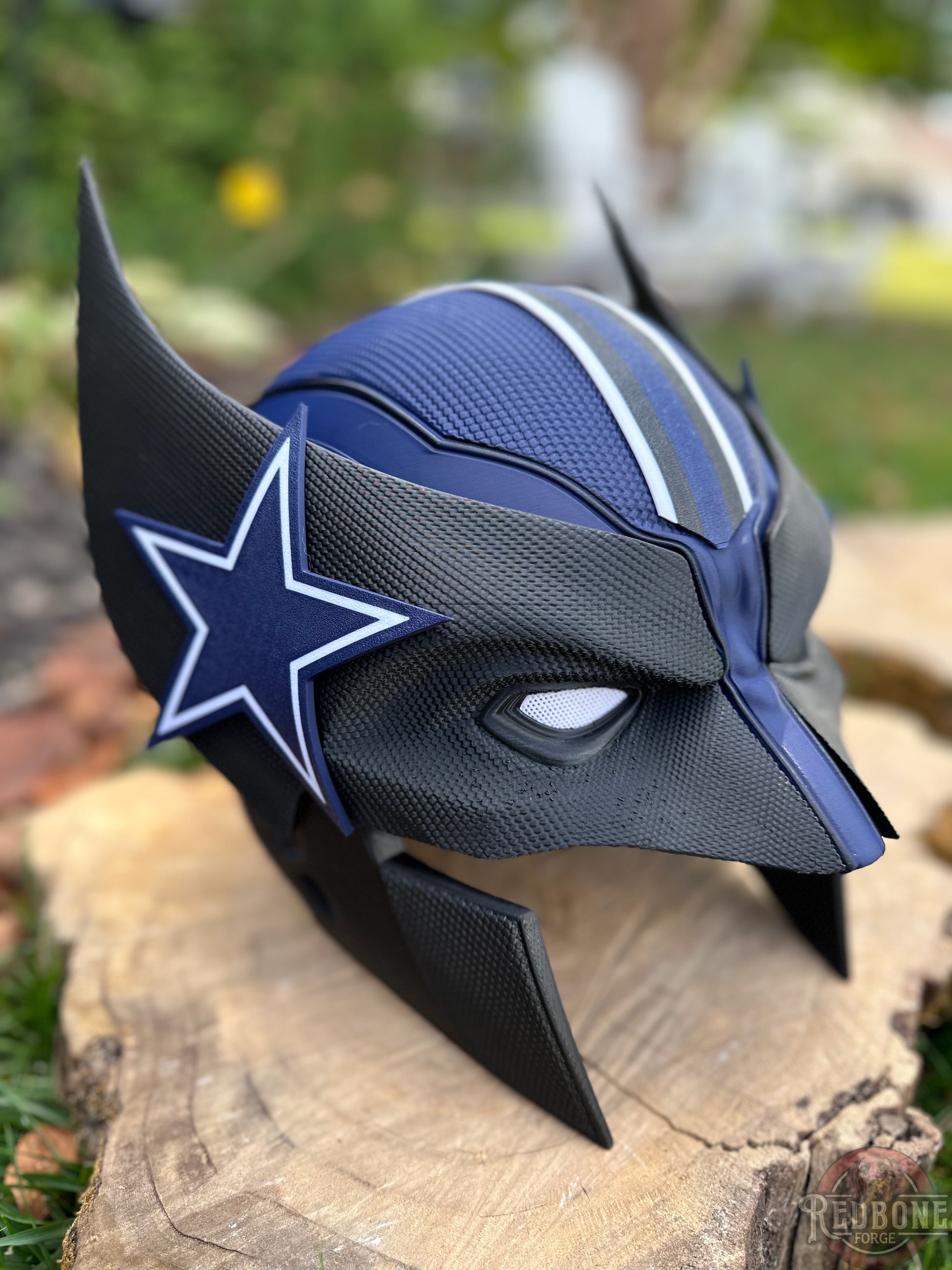 Dallas Cowboys Wolverine Black 3D Printed Helmet