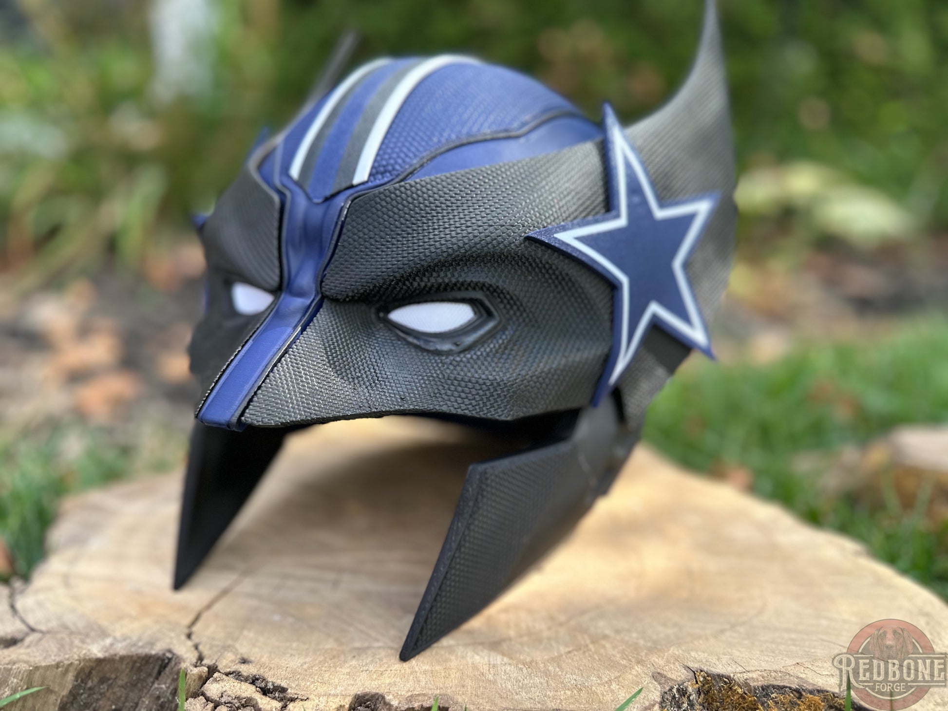 Dallas Cowboys Wolverine Black 3D Printed Helmet