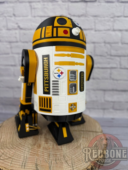 Pittsburgh -Inspired R2 Astromech Steelers Droid