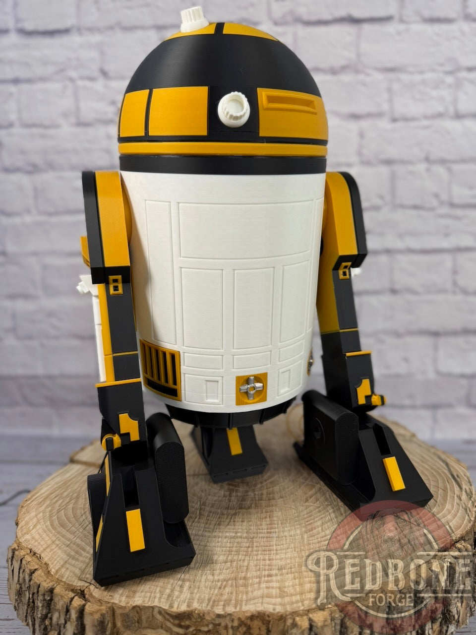 Pittsburgh -Inspired R2 Astromech Steelers Droid