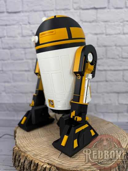 Pittsburgh -Inspired R2 Astromech Steelers Droid