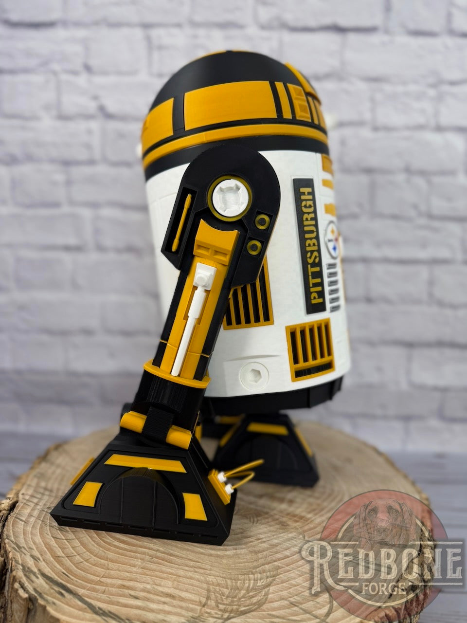 Pittsburgh -Inspired R2 Astromech Steelers Droid