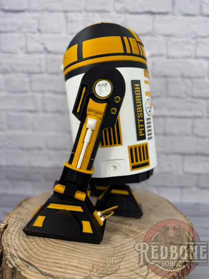 Pittsburgh -Inspired R2 Astromech Steelers Droid