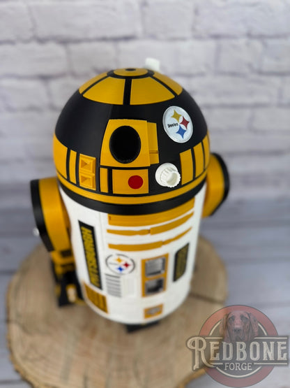 Pittsburgh -Inspired R2 Astromech Steelers Droid