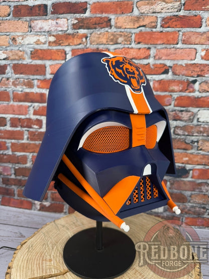 Chicago Bears -Inspired Lord Vader Helmet