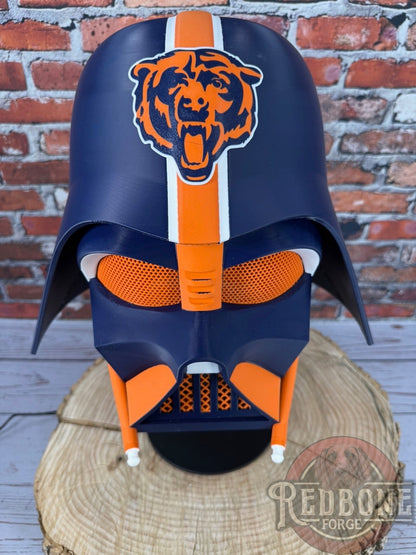 Chicago Bears -Inspired Lord Vader Helmet