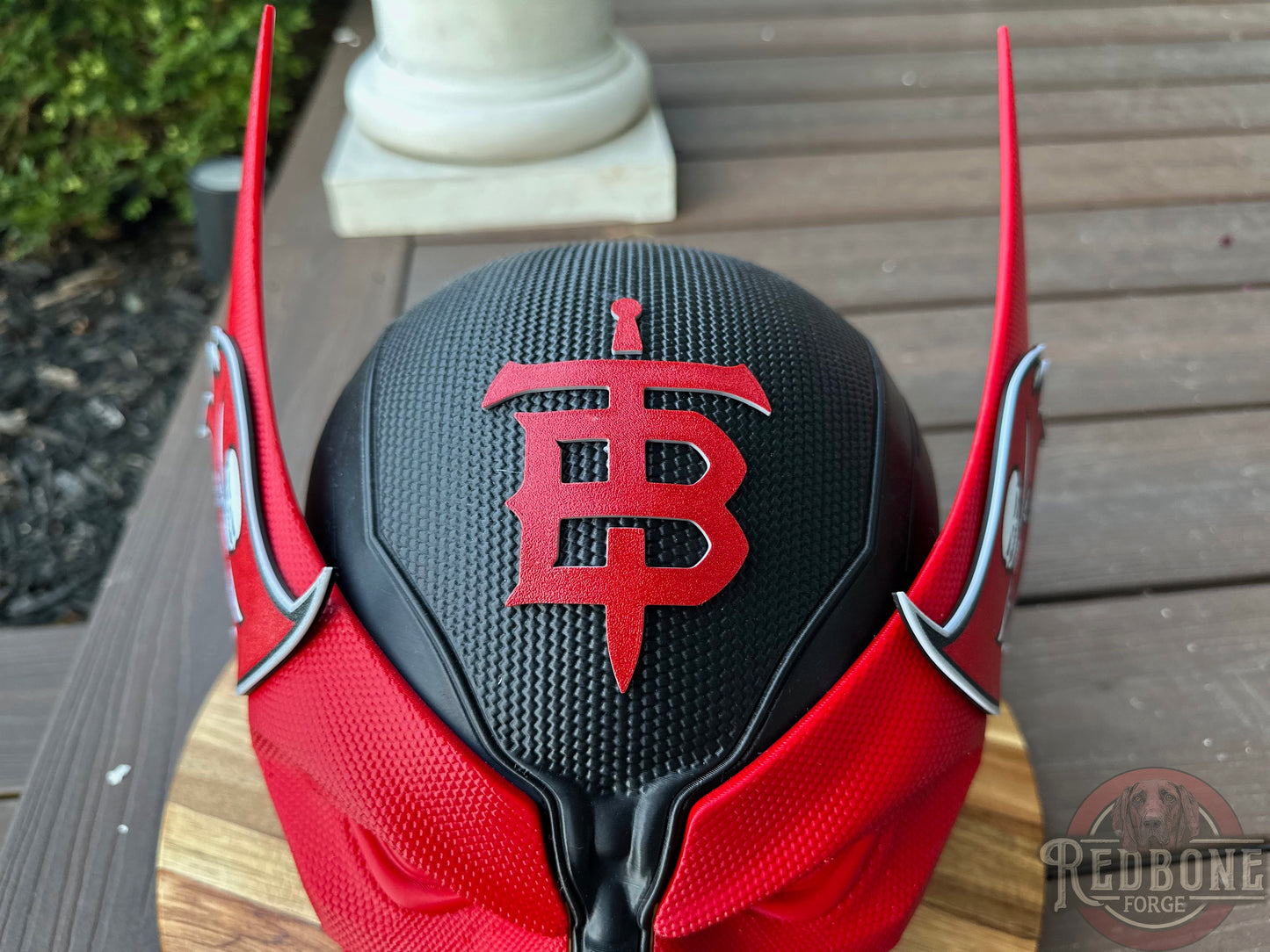 Tampa Bay-Inspired Red, Pewter, & White Mutant Cowl