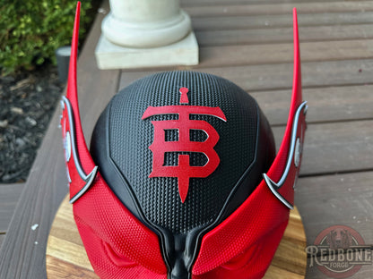 Tampa Bay-Inspired Red, Pewter, & White Mutant Cowl