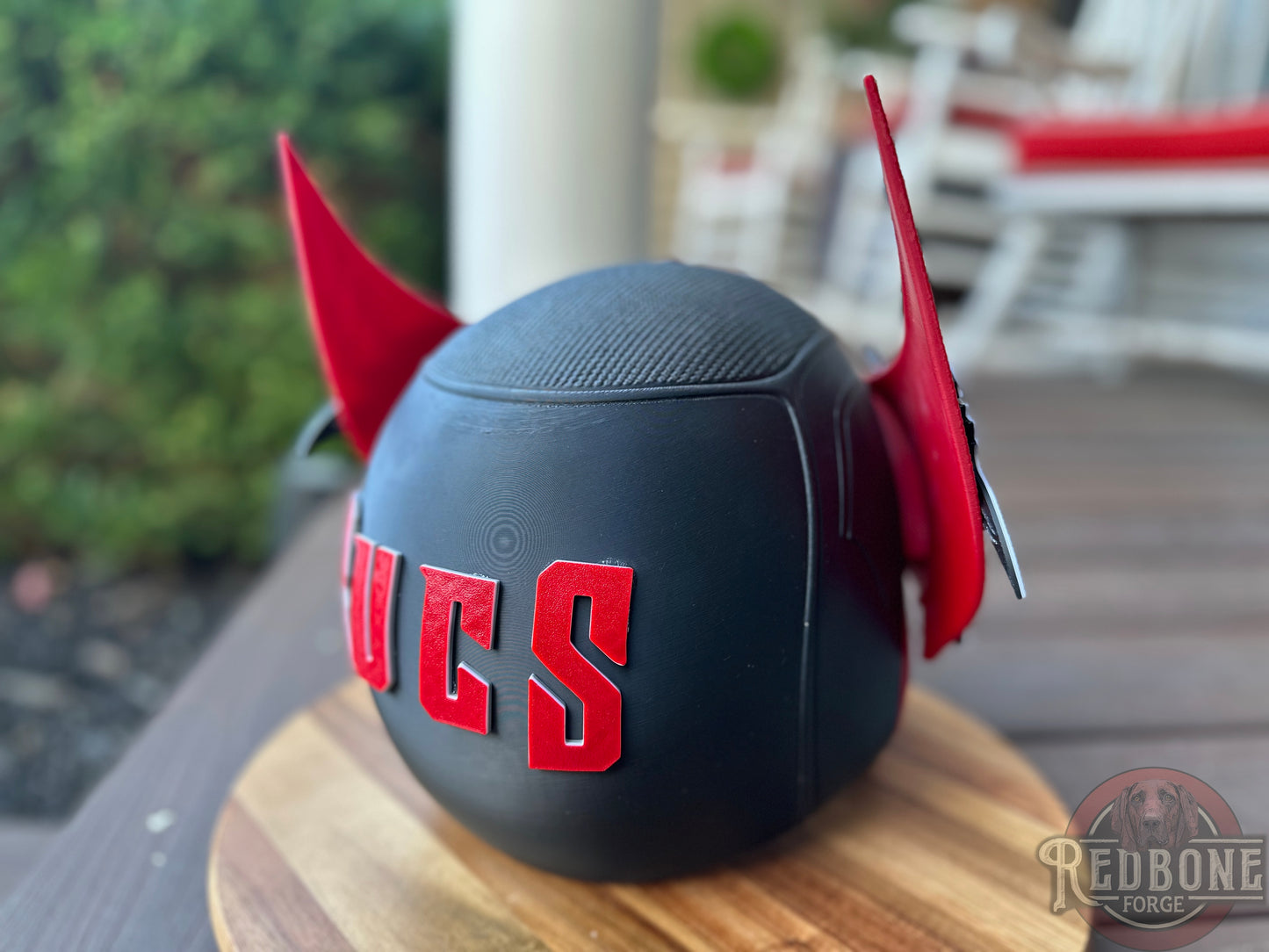 Tampa Bay-Inspired Red, Pewter, & White Mutant Cowl