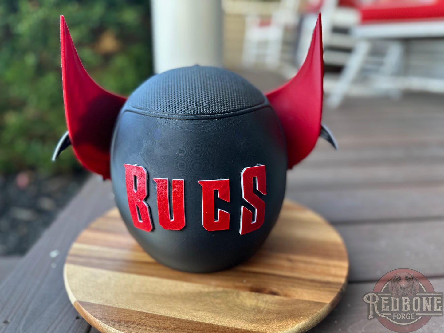 Tampa Bay-Inspired Red, Pewter, & White Mutant Cowl