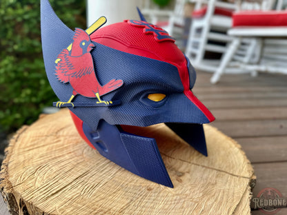 St. Louis Cardinals Wolverine Red & Navy 3D Printed Helmet