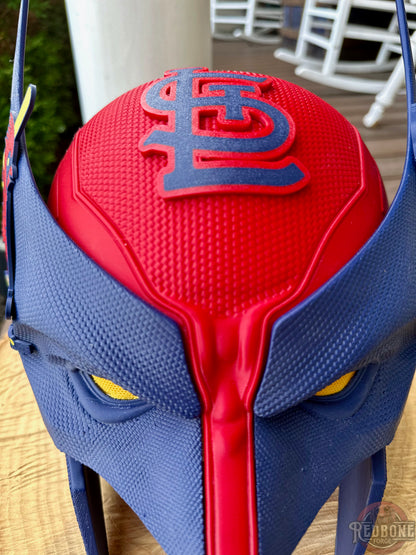 St. Louis Cardinals Wolverine Red & Navy 3D Printed Helmet