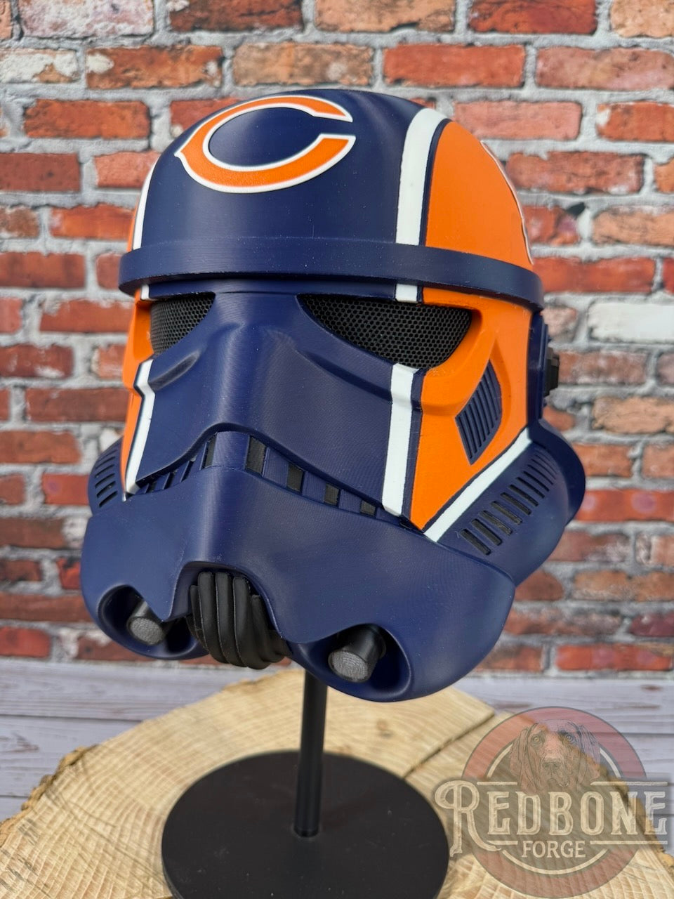 Chicago Bears -Inspired Stormtrooper Helmet
