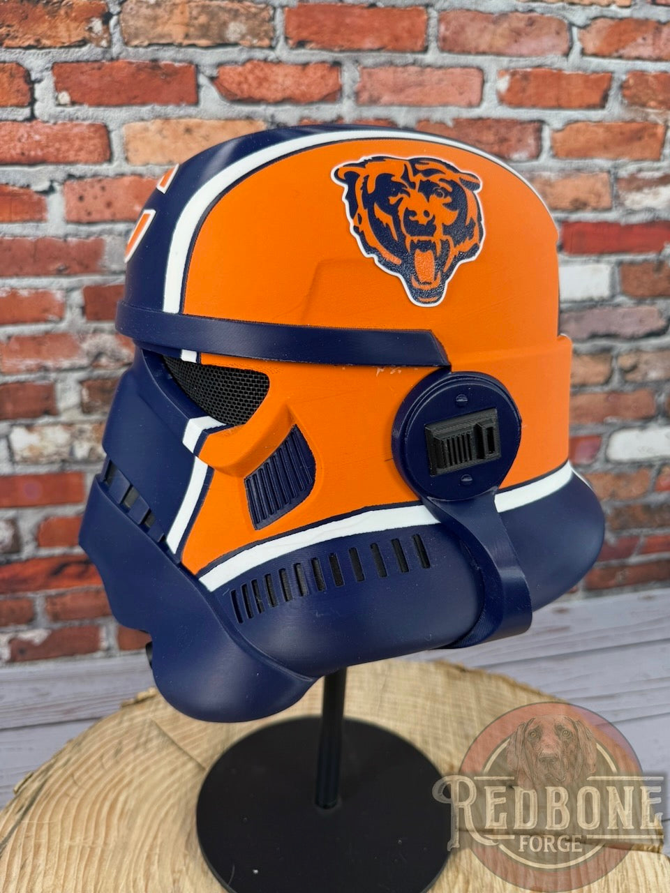 Chicago Bears -Inspired Stormtrooper Helmet
