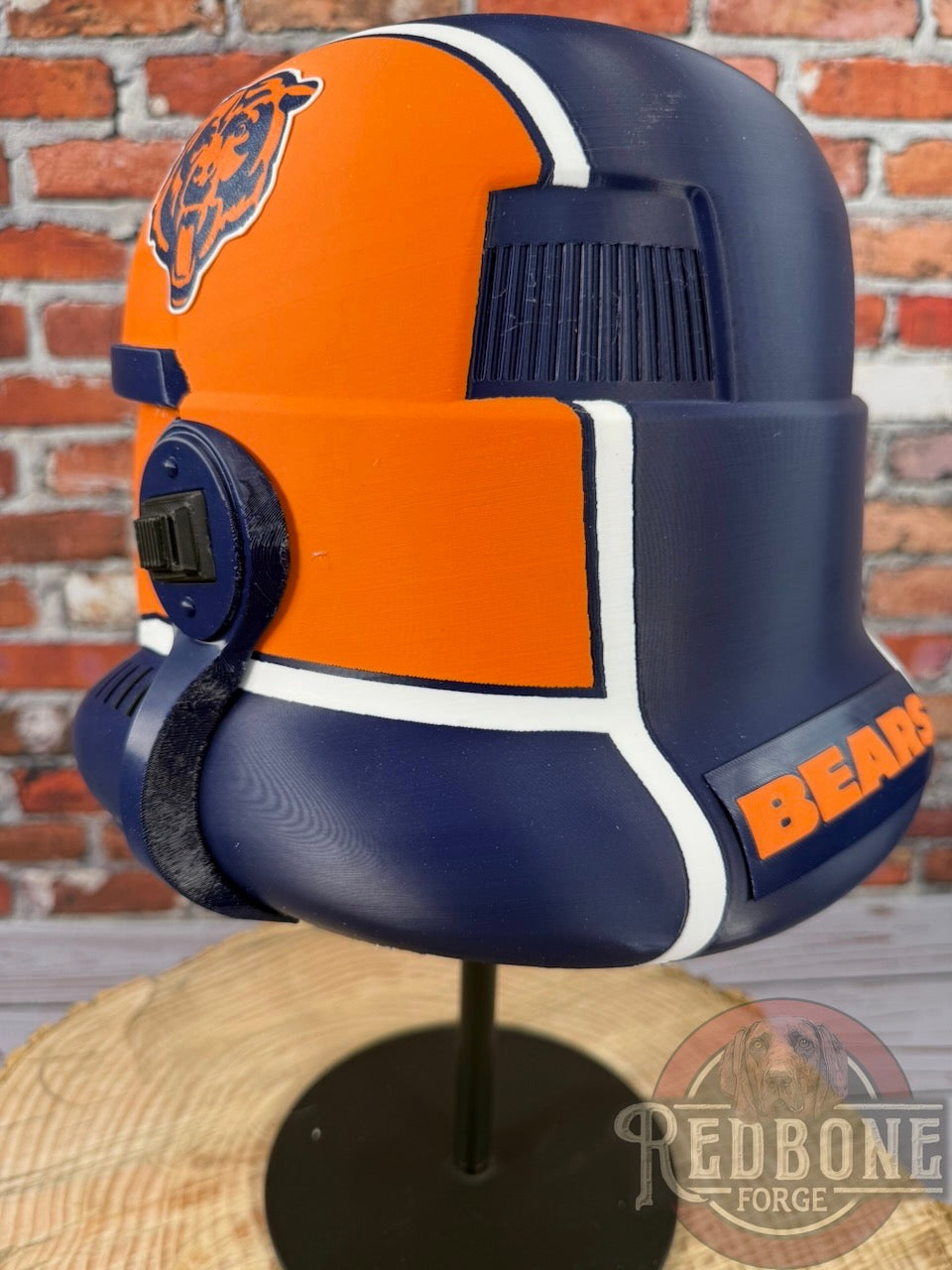 Chicago Bears -Inspired Stormtrooper Helmet