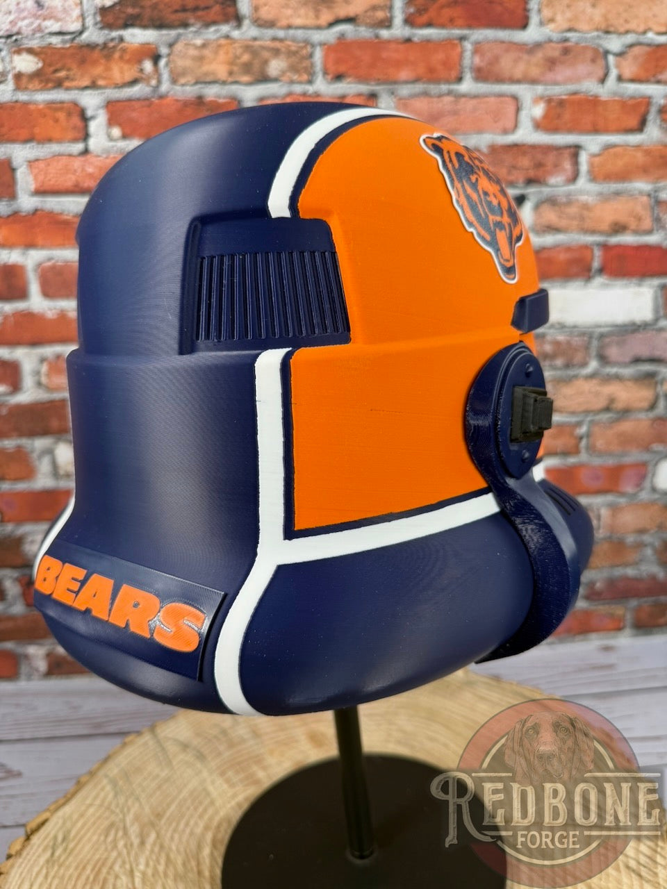 Chicago Bears -Inspired Stormtrooper Helmet