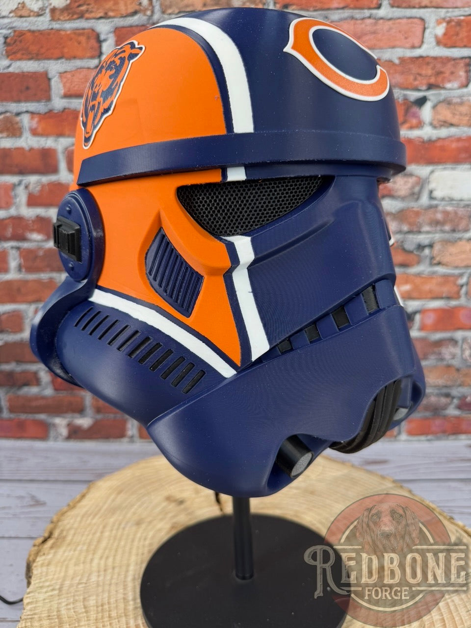 Chicago Bears -Inspired Stormtrooper Helmet
