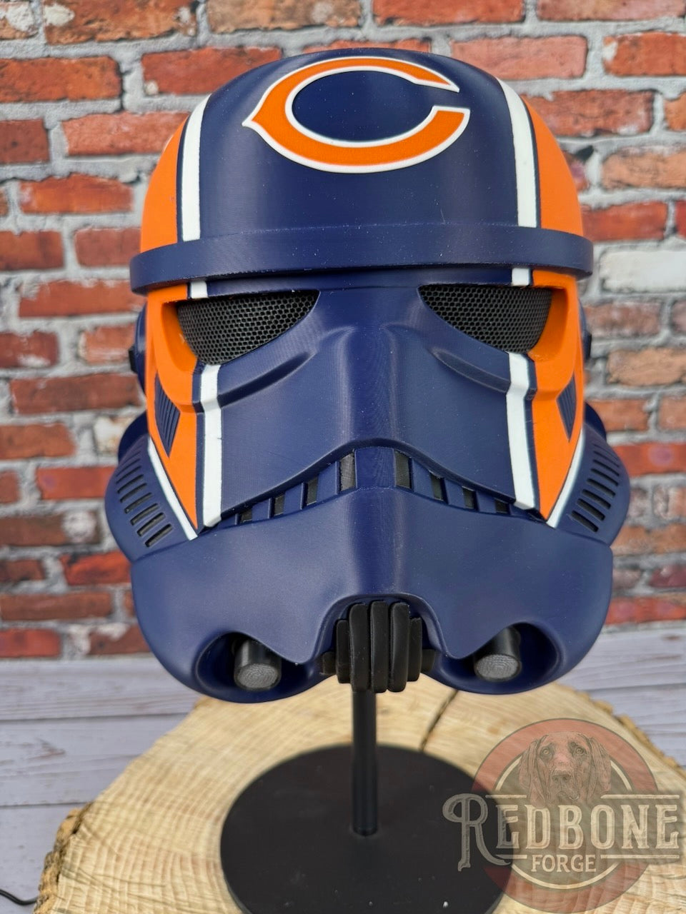 Chicago Bears -Inspired Stormtrooper Helmet