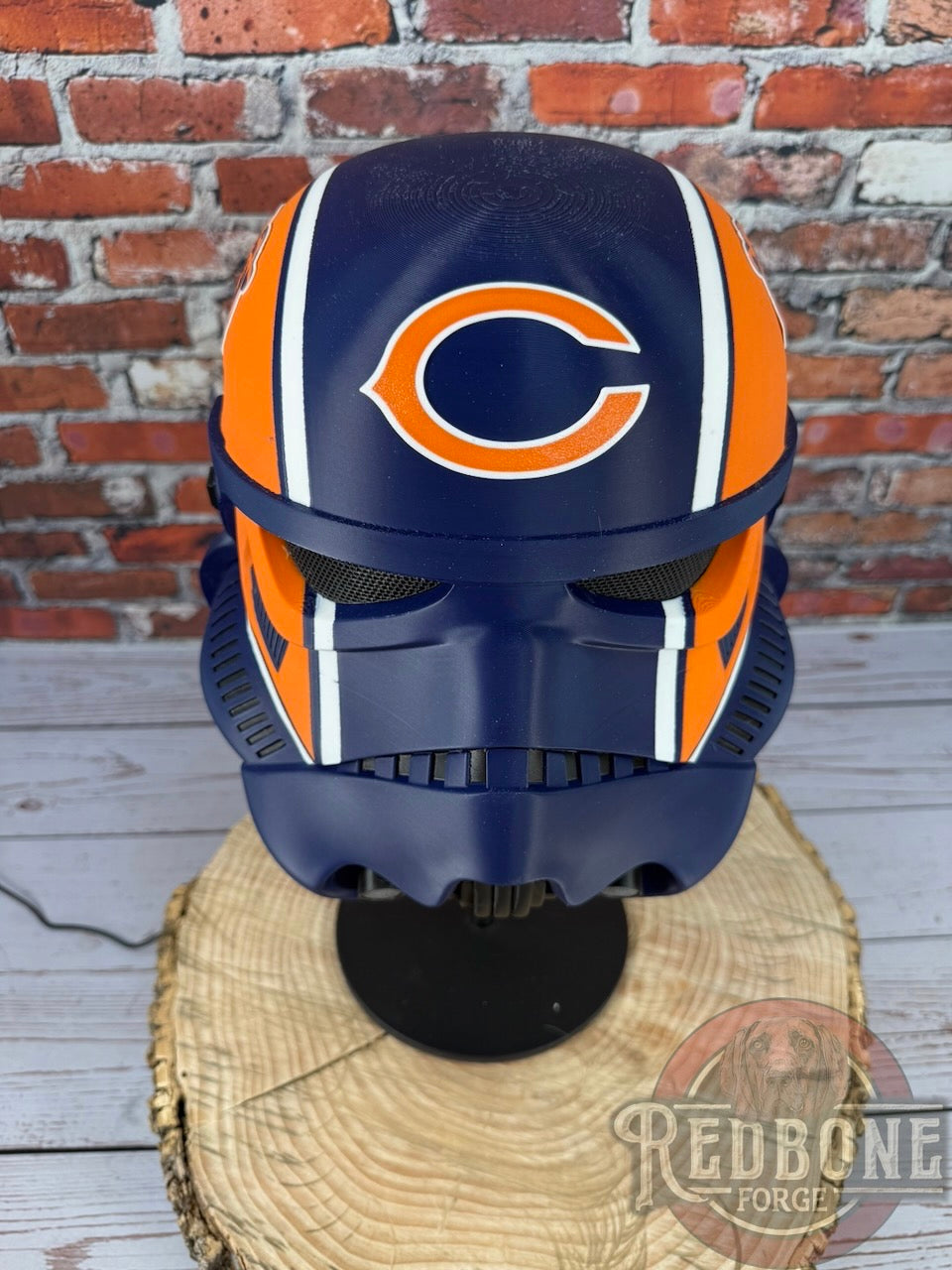 Chicago Bears -Inspired Stormtrooper Helmet