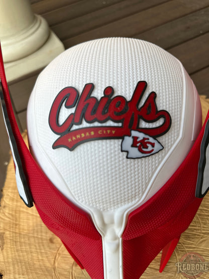 KC-Inspired Red & White Mutant Cowl