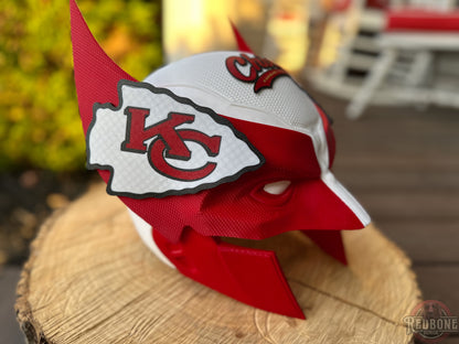 KC-Inspired Red & White Mutant Cowl