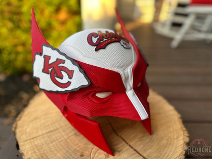 KC-Inspired Red & White Mutant Cowl