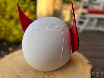 KC-Inspired Red & White Mutant Cowl