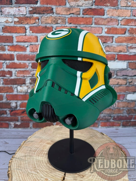 Green Bay -Inspired Packers Stormtrooper Helmet