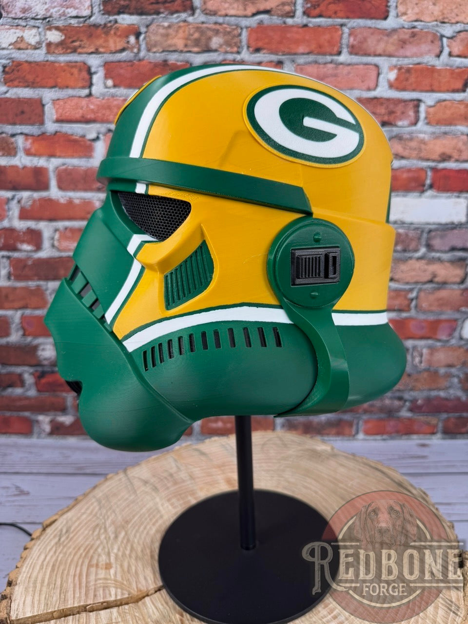 Green Bay -Inspired Packers Stormtrooper Helmet
