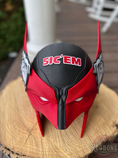 Georgia-Inspired Red & Black Mutant Cowl