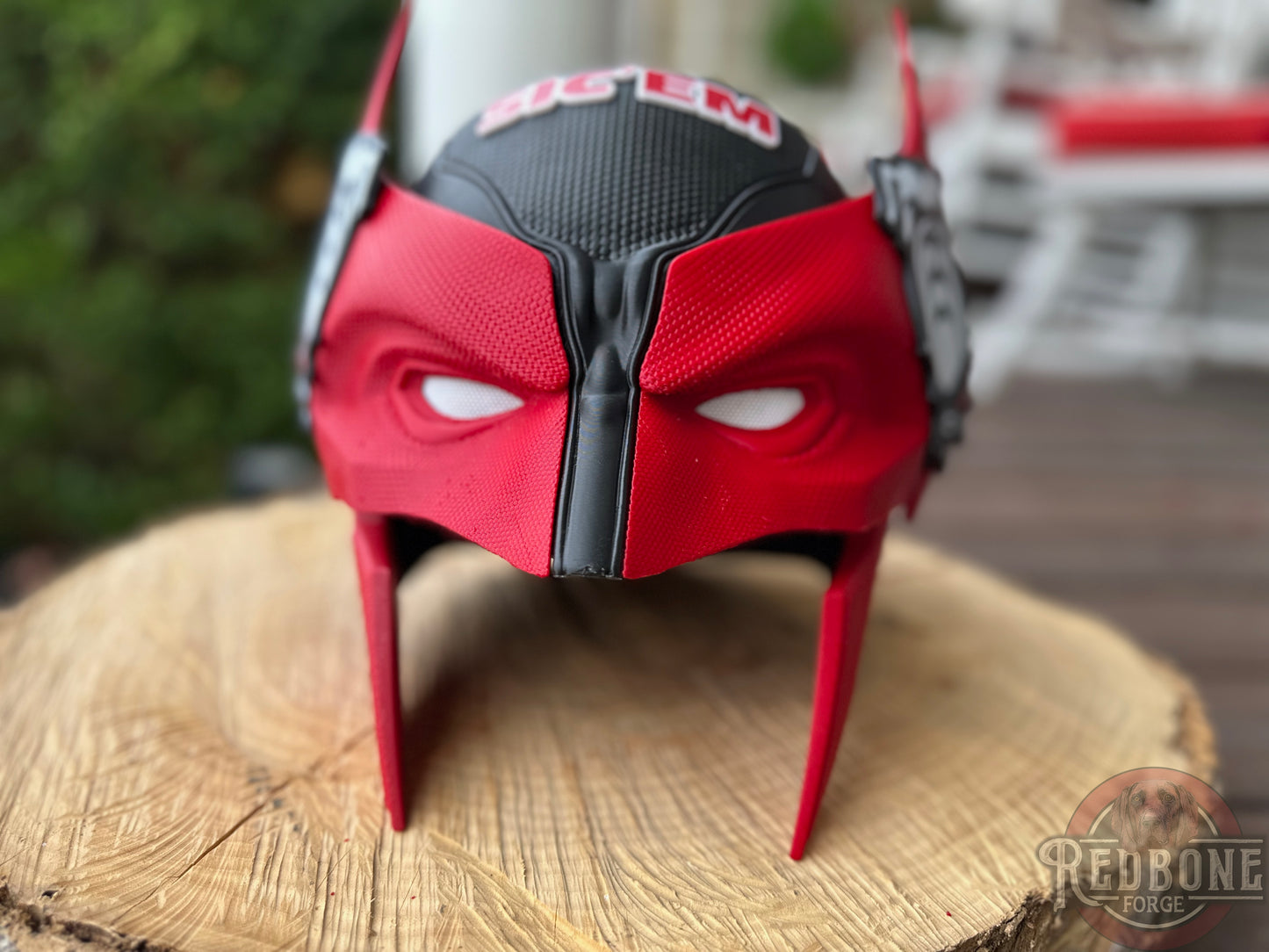 Georgia-Inspired Red & Black Mutant Cowl