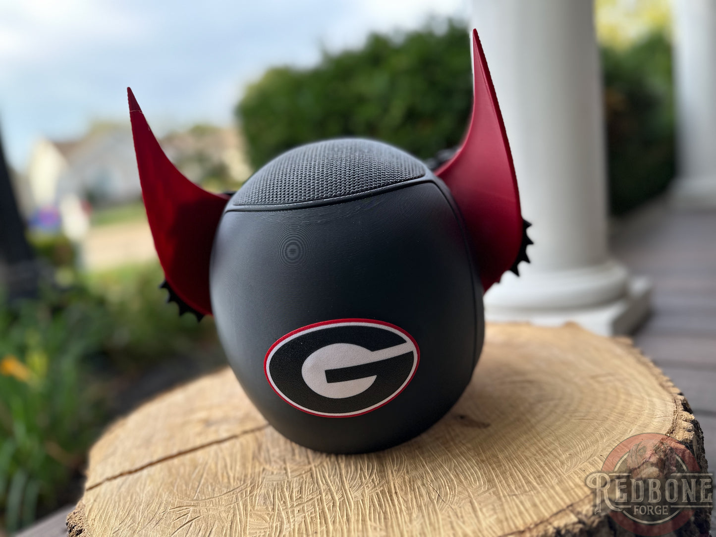 Georgia-Inspired Red & Black Mutant Cowl