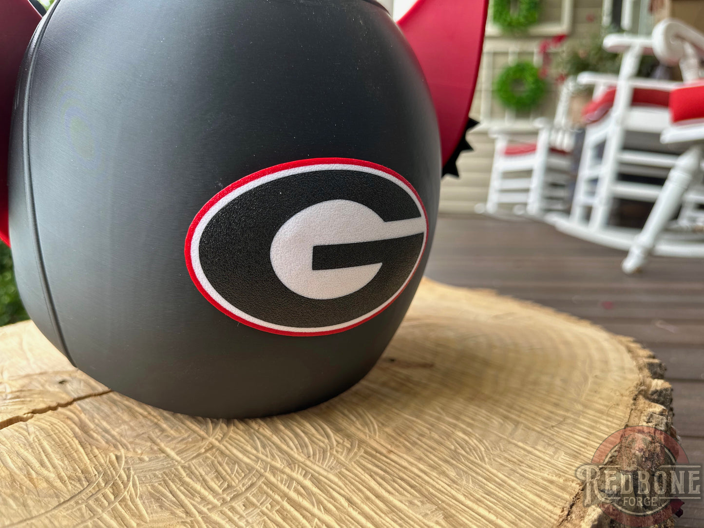 Georgia-Inspired Red & Black Mutant Cowl