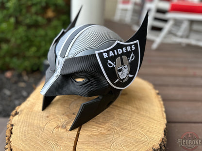 Vegas-Inspired  Silver & Black Mutant Cowl