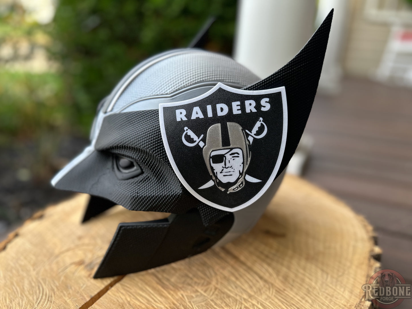 Vegas-Inspired  Silver & Black Mutant Cowl